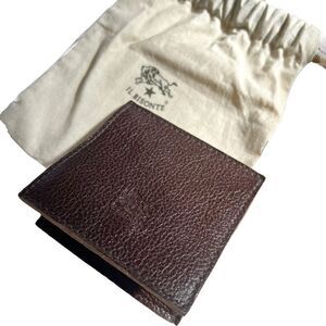 NEW: IL BISONTE, Coin Case, Leather